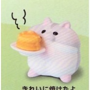 ♧溢起瘋扭蛋♧ Standstones 扭蛋 轉蛋 動物愛好系列 胖胖倉鼠的鬆餅教室 倉鼠 鬆餅 烤焦 公仔 高雄 鹽埕-規格圖5