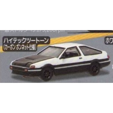 ♧溢起瘋扭蛋♧ Stand 扭蛋 C-CAR CRAFT TOYOTA AE86 P2 藤原拓海 頭文字D 車 汽車 高-規格圖3