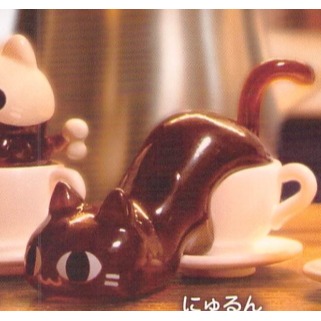 ♧溢起瘋扭蛋♧ BUSHIROAD 扭蛋 轉蛋 貓咪咖啡 貓咪 貓貓 咖啡 方糖 擬真 公仔 高雄 鹽埕-規格圖3