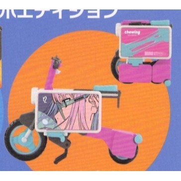 ♧溢起瘋扭蛋♧ SO-TA 扭蛋 轉蛋 1比12 ICOMA摺疊電動車模型 藝術家合作篇 電動車 動漫 摺疊 高雄 鹽埕-規格圖3