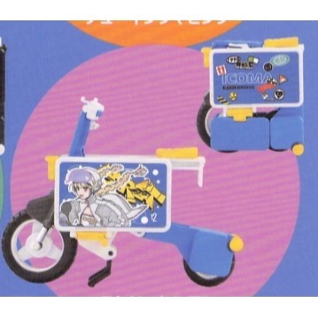 ♧溢起瘋扭蛋♧ SO-TA 扭蛋 轉蛋 1比12 ICOMA摺疊電動車模型 藝術家合作篇 電動車 動漫 摺疊 高雄 鹽埕-規格圖3