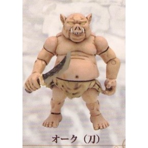 ♧溢起瘋扭蛋♧ ToysCabin 扭蛋 轉蛋 哥布林可動人形公仔P2 哥布林 可動 槍 刀 半獸人 高雄 鹽埕-規格圖3