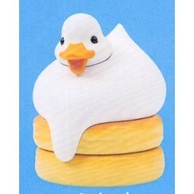 ♧溢起瘋扭蛋♧ Qualia 扭蛋 轉蛋 MochiMochi 小鴨公仔 小鴨 冰淇淋 鬆餅 草莓 公仔 高雄 鹽埕-規格圖3