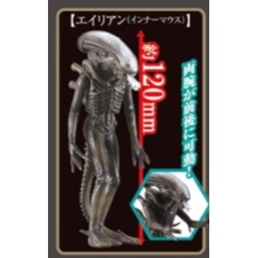 ♧溢起瘋扭蛋♧ T-Arts 扭蛋 轉蛋 SR+ 二十世紀 影業 異形 模型 爆臉蟲 異形卵 高雄 鹽埕-規格圖3