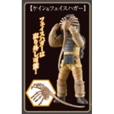 ♧溢起瘋扭蛋♧ T-Arts 扭蛋 轉蛋 SR+ 二十世紀 影業 異形 模型 爆臉蟲 異形卵 高雄 鹽埕-規格圖3