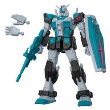 ♧溢起瘋扭蛋♧ BANDAI 扭蛋 轉蛋 機動戰士鋼彈 CAPSULE ACTION 初音未來 鋼彈 特裝 塗裝 高雄-規格圖3