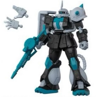 ♧溢起瘋扭蛋♧ BANDAI 扭蛋 轉蛋 機動戰士鋼彈 CAPSULE ACTION 初音未來 鋼彈 特裝 塗裝 高雄-規格圖3