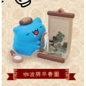 ♧溢起瘋扭蛋♧ 夥伴玩具 扭蛋 轉蛋 故宮奇遇記 貓貓蟲咖波玩具公仔 咖波 故宮 翠玉白菜 高雄 鹽埕-規格圖3