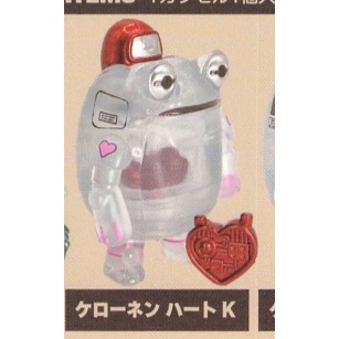 ♧溢起瘋扭蛋♧ BENELIC 扭蛋 轉蛋 kerounen 模型公仔P4 橫山宏 青蛙 透明 公仔 小物 小青蛙 高雄-規格圖4