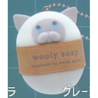 ♧溢起瘋扭蛋♧ 日空版 Lian Q 扭蛋 轉蛋 限定 貓咪 香皂 植絨 吊飾 公仔 擬真 高雄 鹽埕-規格圖5