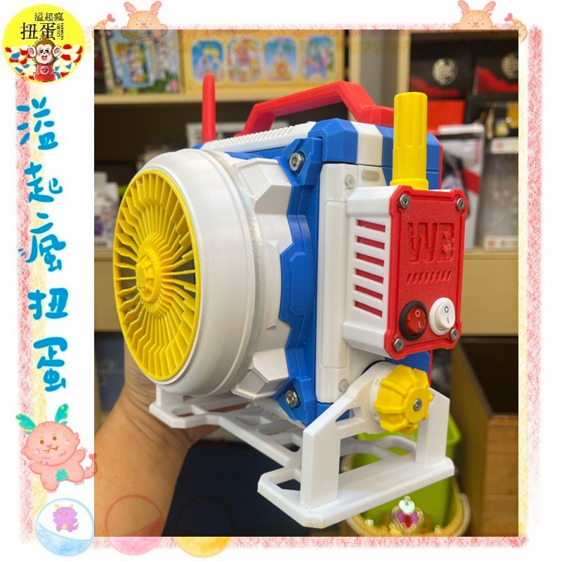 ♧溢起瘋扭蛋♧ 非官方 3D 列印 機器人 發光 過濾 風扇 桌面 空氣淨化器 可調整角度 高雄 鹽埕-細節圖3