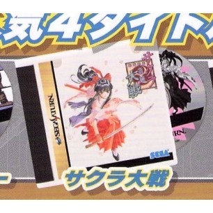 ♧溢起瘋扭蛋♧【現貨】Bright Communication 扭蛋 轉蛋 SEGA SATURN 迷你模型收藏 高雄-規格圖6
