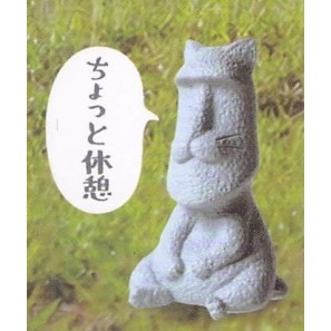 ♧溢起瘋扭蛋♧【現貨】YELL 扭蛋 轉蛋 摩艾喵 摩艾 貓咪 貓貓 復活島 搞笑 高雄 鹽埕-規格圖6