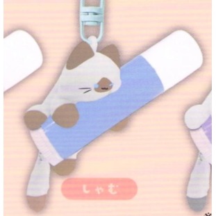 ♧溢起瘋扭蛋♧【現貨】Bright Link 扭蛋 轉蛋 尾吧搖搖貓咪裝飾唇膏吊飾 貓咪 貓貓 護唇膏 高雄 鹽埕-規格圖6