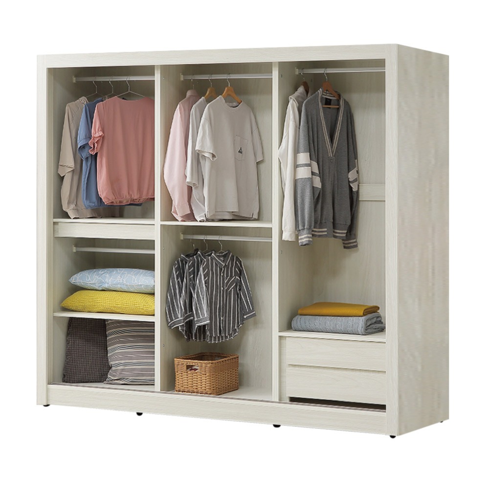 TU-1668 綠家居 7.1尺衣櫃-細節圖2