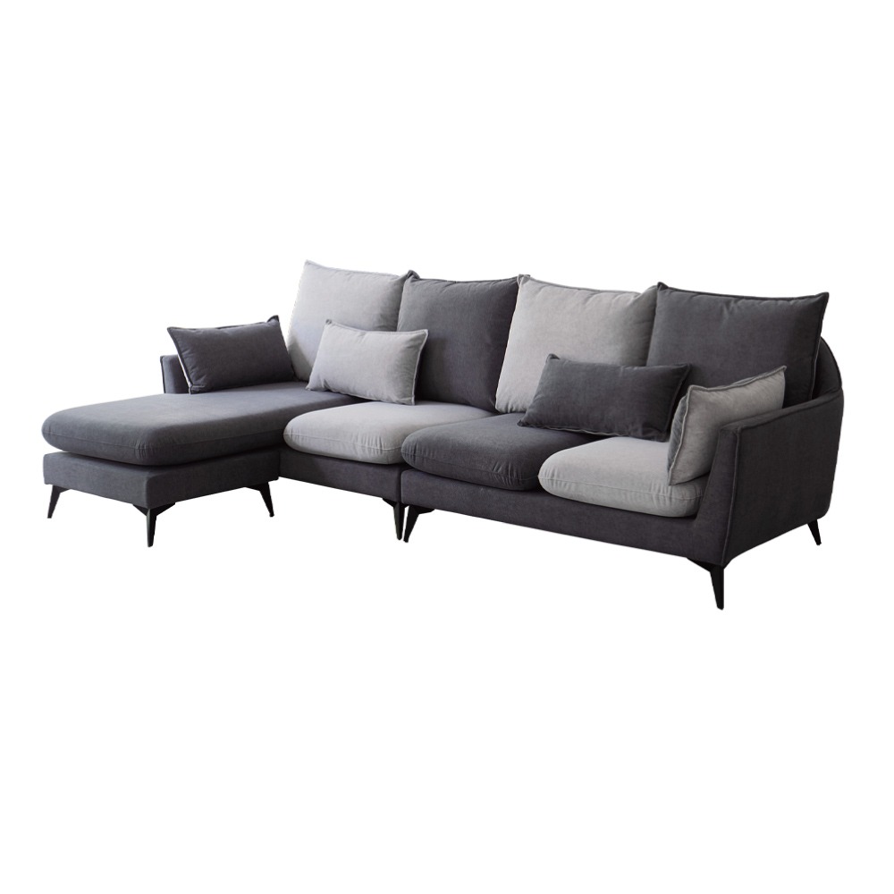 TU-1796 綠家居 L型沙發(四人+凳)-細節圖2