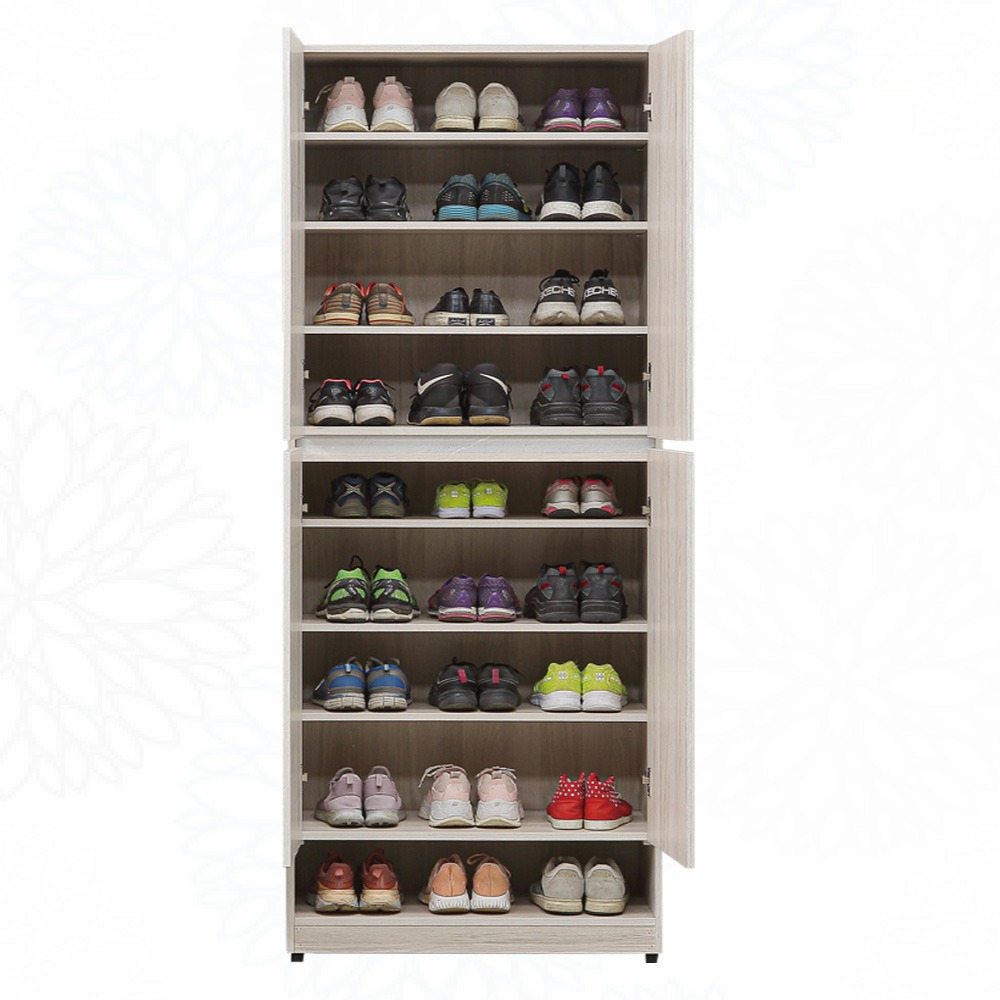 TU-1885 綠家居 2.7尺高四門鞋櫃-細節圖2