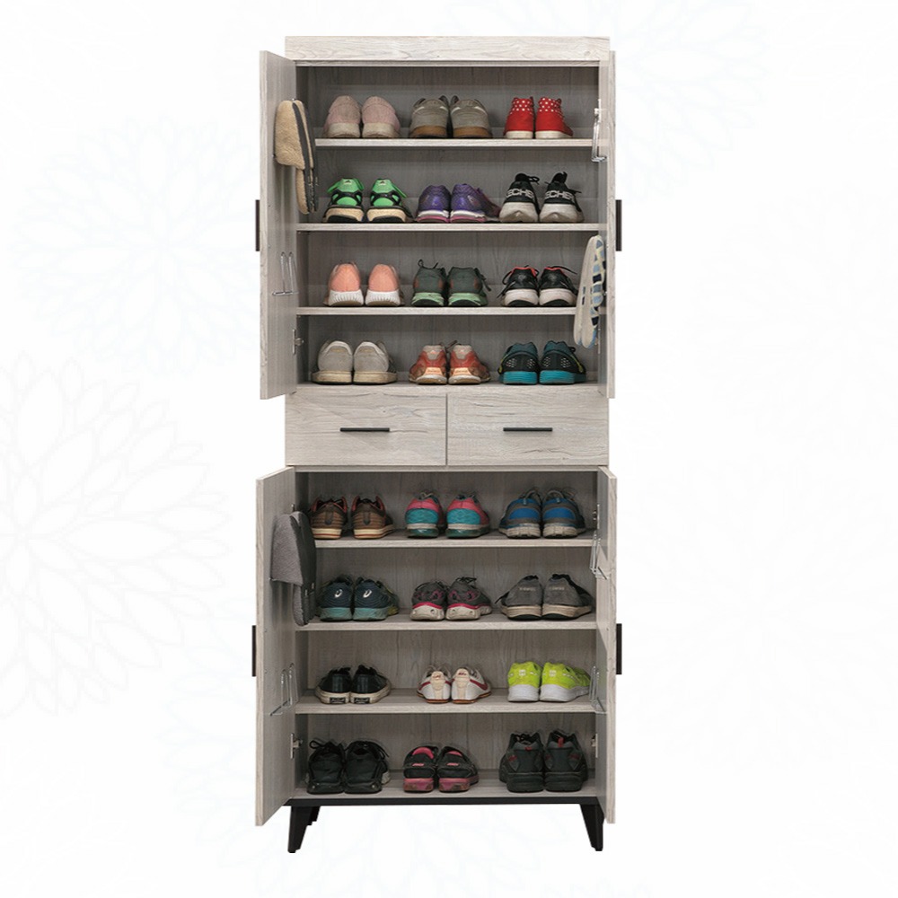 TU-1892 綠家居 2.7尺高鞋櫃-細節圖2