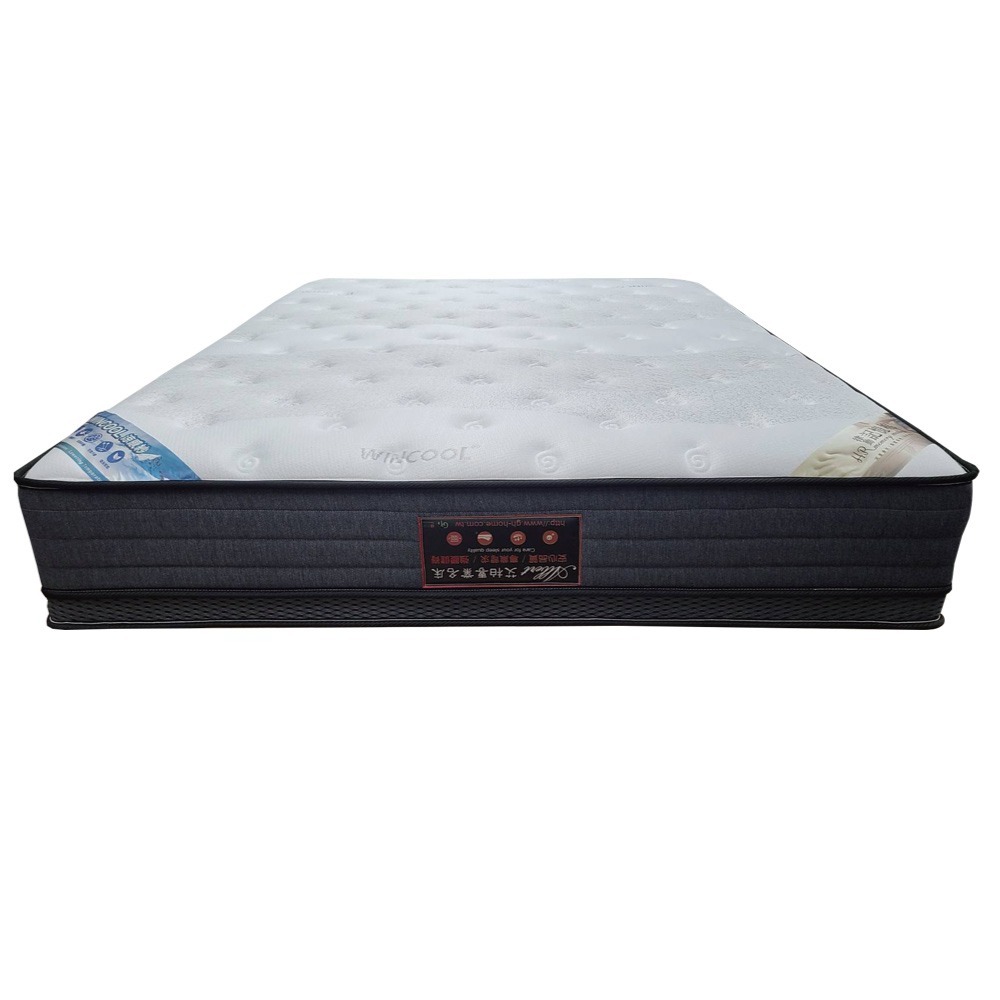 AI-01892 艾柏 石墨烯&涼感紗雙面PU護框獨立筒床墊-6尺雙人-細節圖3