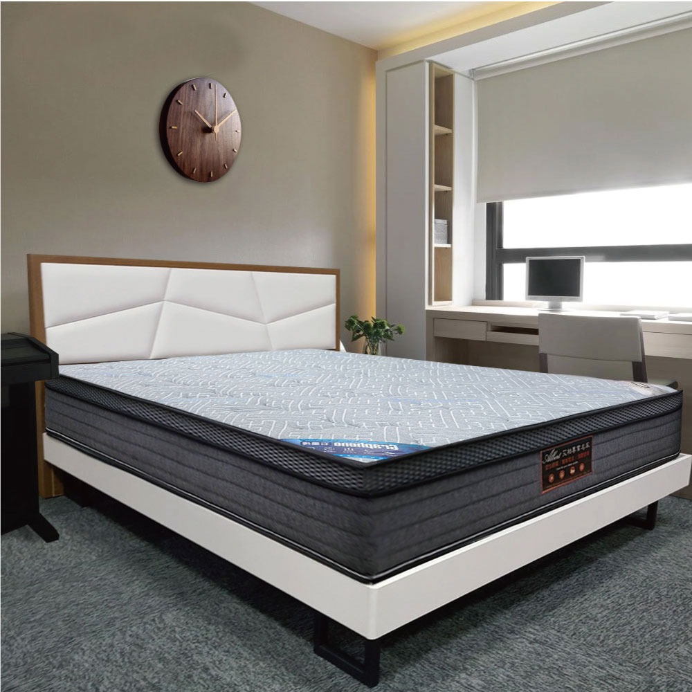 AI-01892 艾柏 石墨烯&涼感紗雙面PU護框獨立筒床墊-6尺雙人-細節圖5