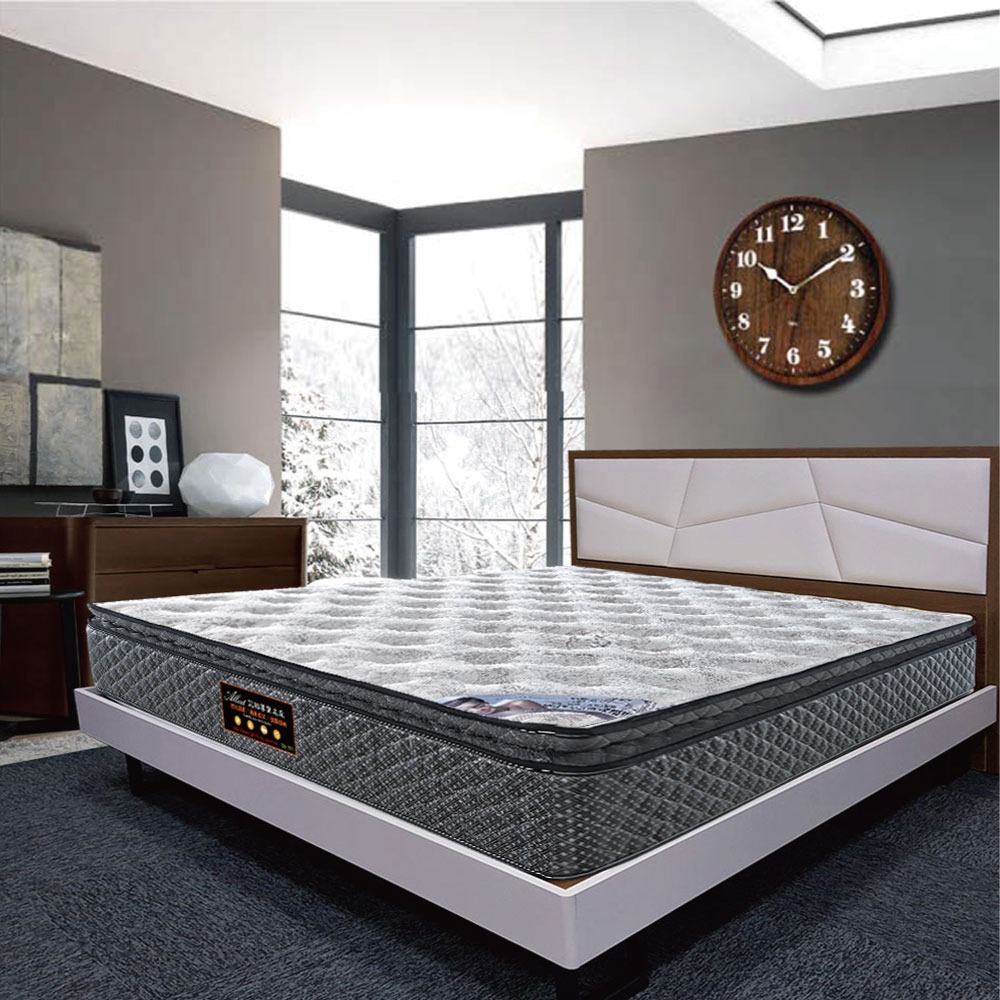 AI-01943 艾柏 天絲羊毛纖維護框獨立筒床墊-6尺雙人加大-細節圖2