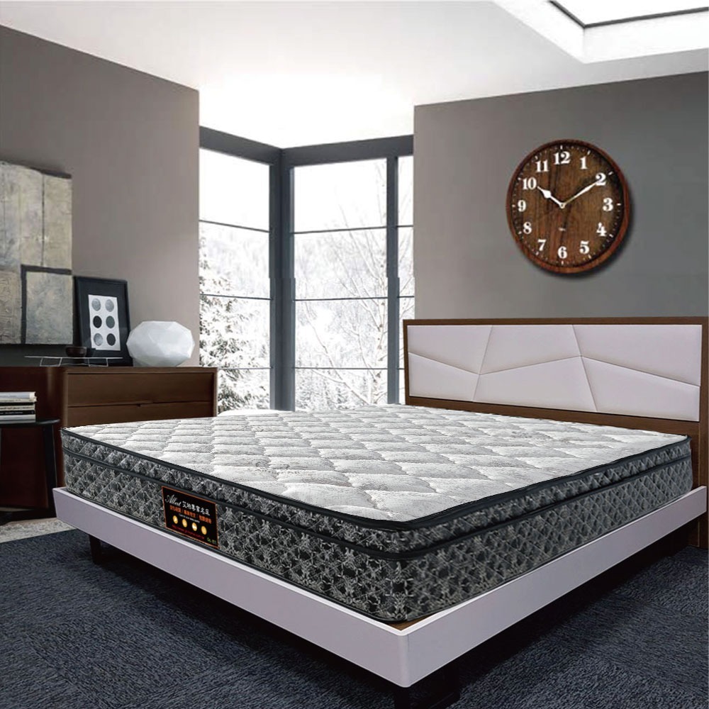 AI-01956 艾柏 舒柔羊毛纖維聯結式彈簧床墊-3.5尺單人-細節圖2