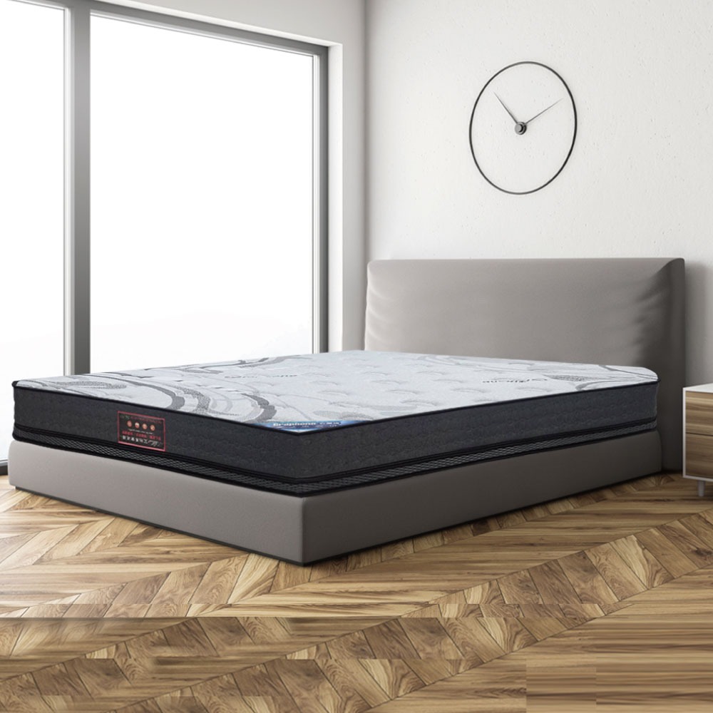 AI-03005 艾柏 雙面石墨烯&涼感紗乳膠獨立筒床墊-6尺雙人加大-細節圖4