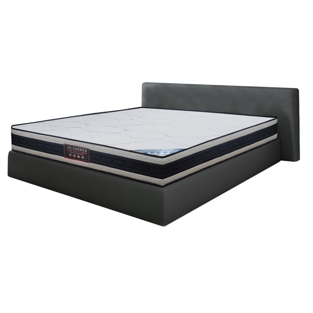 AI-03010 艾柏 雙面石墨烯&涼感紗PU護框獨立筒床墊-5尺雙人-細節圖4