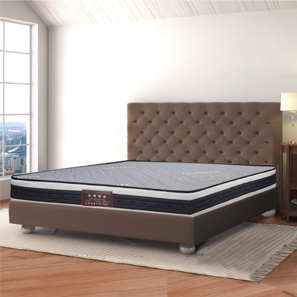 AI-03014 艾柏 雙面竹炭纖維&涼感紗獨立筒床墊-6尺雙人加大-細節圖4