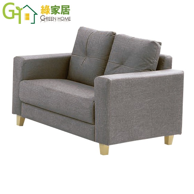 【綠家居】希默灰耐磨皮革獨立筒沙發椅組合(1+2+3人座組合)-細節圖5