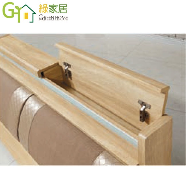 【綠家居】恩倫5尺雙人透氣皮革床頭箱(不含床底＋不含床墊)-細節圖11