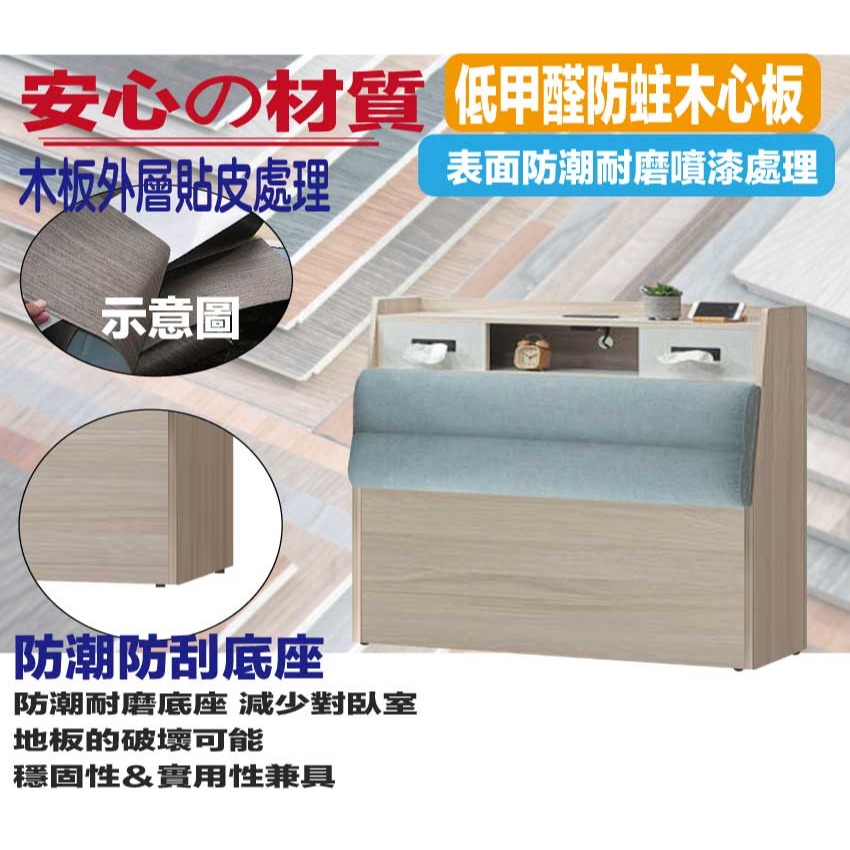【綠家居】范巴3.5尺單人耐磨皮革床頭箱(不含床底＋不含床墊)-細節圖5