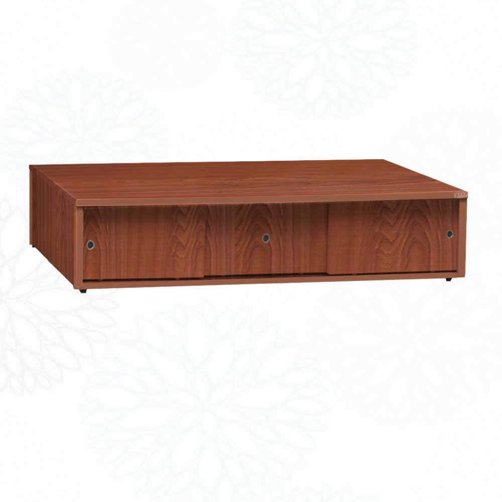 【綠家居】艾柏3.5尺單人三拉門收納加高床底(九色可選)-規格圖11