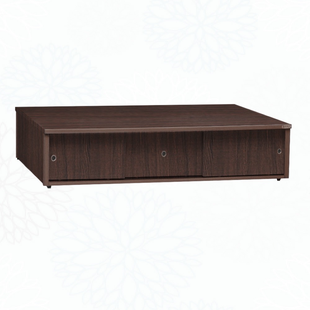 【綠家居】艾柏3.5尺單人三拉門收納加高床底(九色可選)-規格圖11