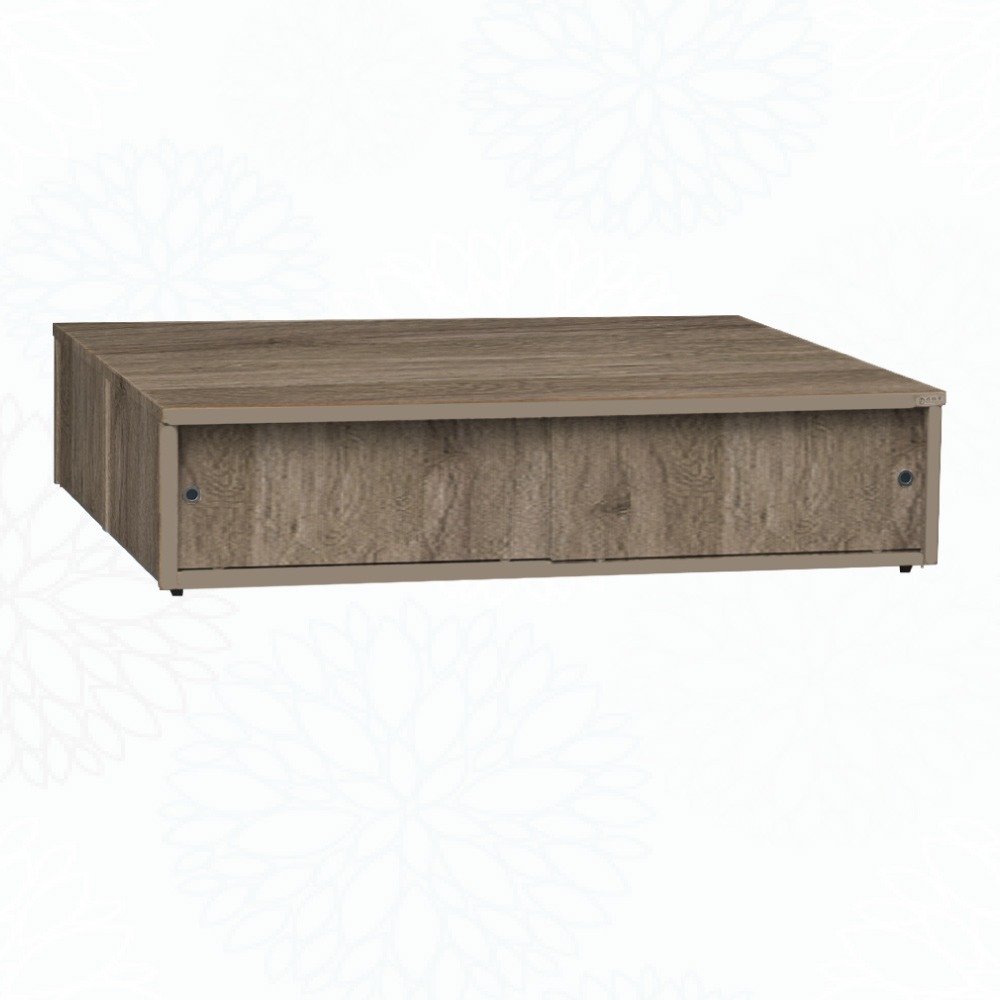 【綠家居】艾柏5尺雙人雙邊四拉門收納加高床底(九色可選)-規格圖11