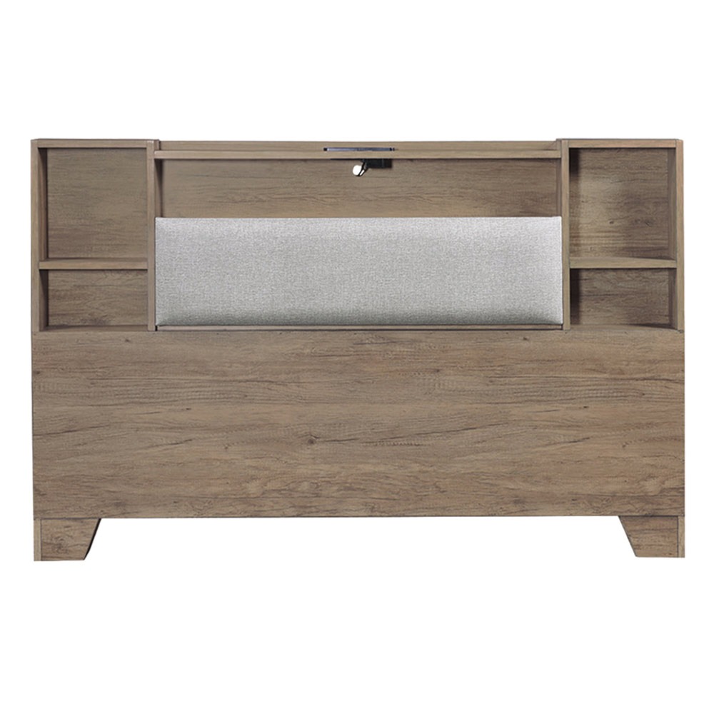 【綠家居】山峰5尺雙人貓抓皮革可收納床頭片(七色可選)-規格圖11