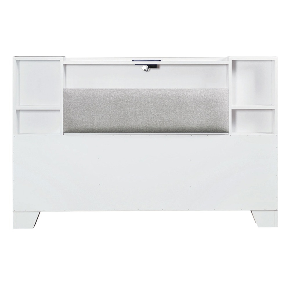 【綠家居】山峰5尺雙人貓抓皮革可收納床頭片(七色可選)-規格圖11