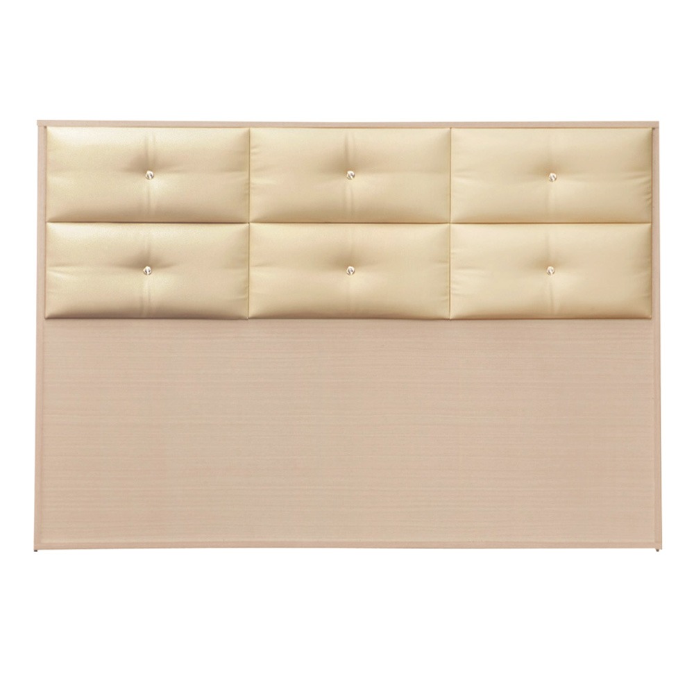 【綠家居】寶雅時尚6尺雙人加大皮革床頭片(三色可選)-規格圖10