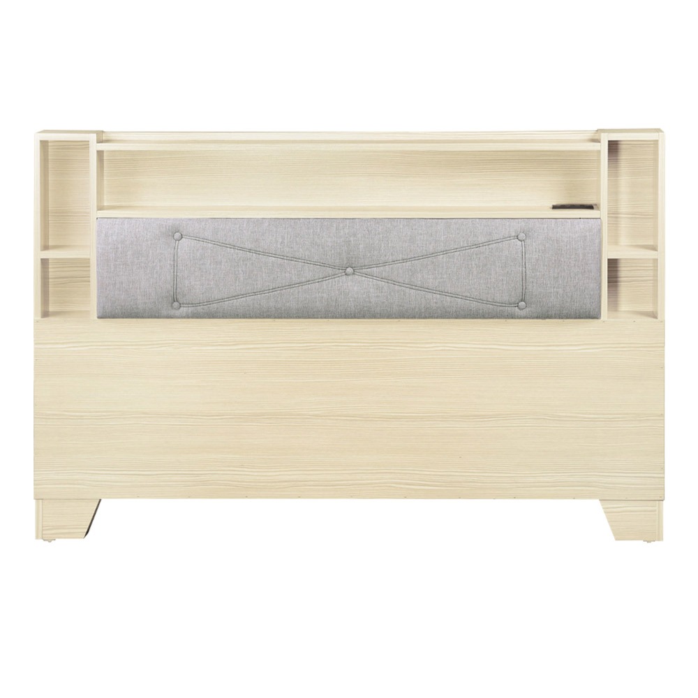 【綠家居】金格6尺雙人加大貓抓皮革床頭片(附插座＋七色可選)-規格圖11