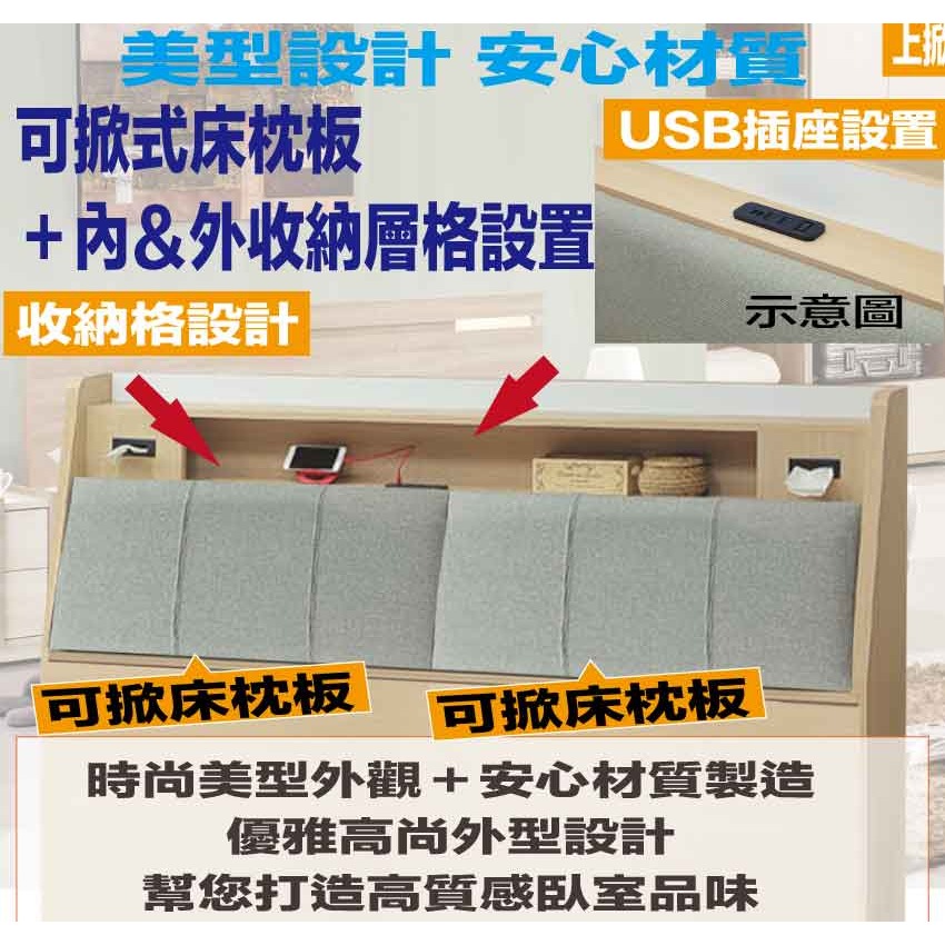 【綠家居】普伊斯6尺雙人加大耐磨皮革床頭箱(二色可選)-細節圖6