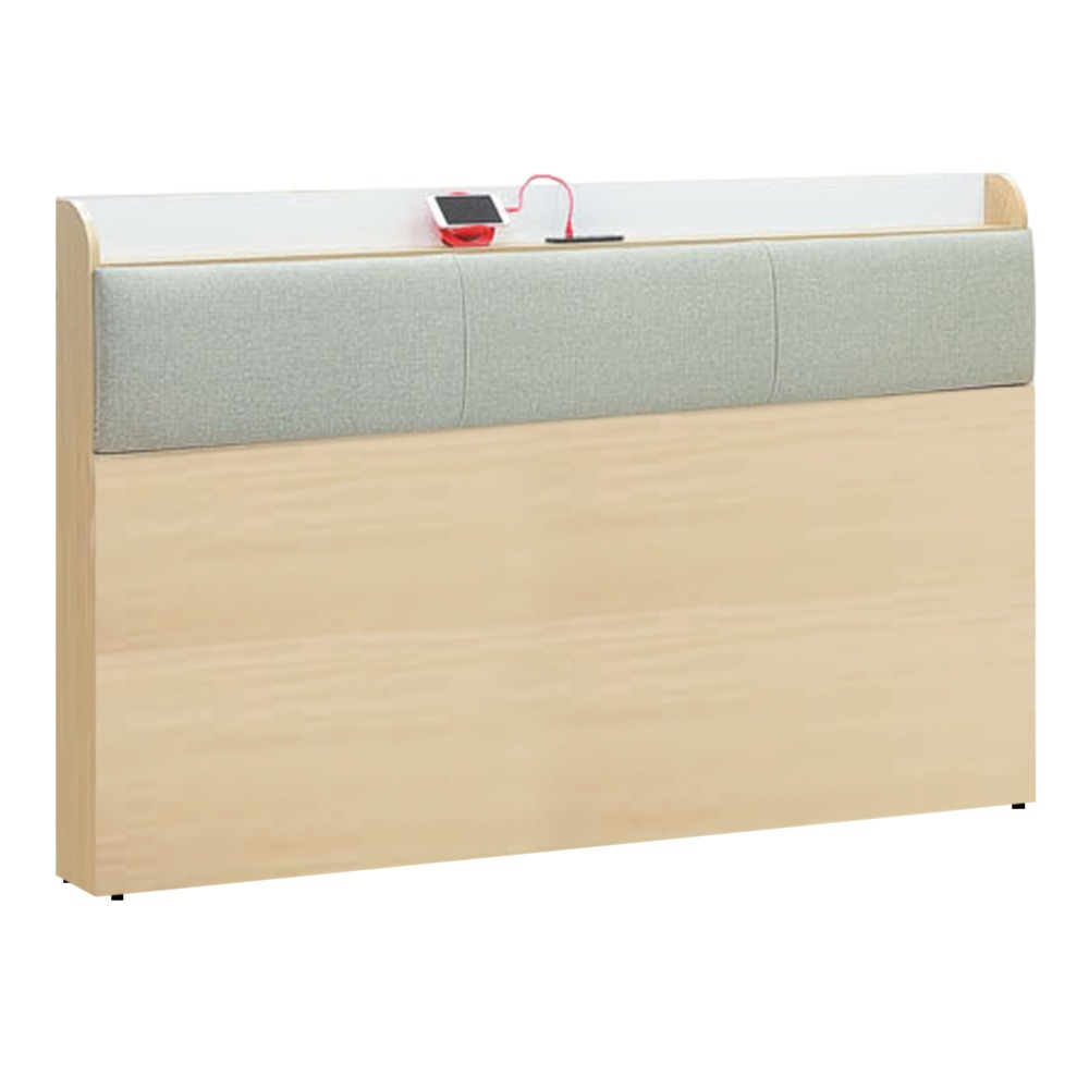 【綠家居】普伊斯6尺雙人加大耐磨皮革床頭片(二色可選)-規格圖11