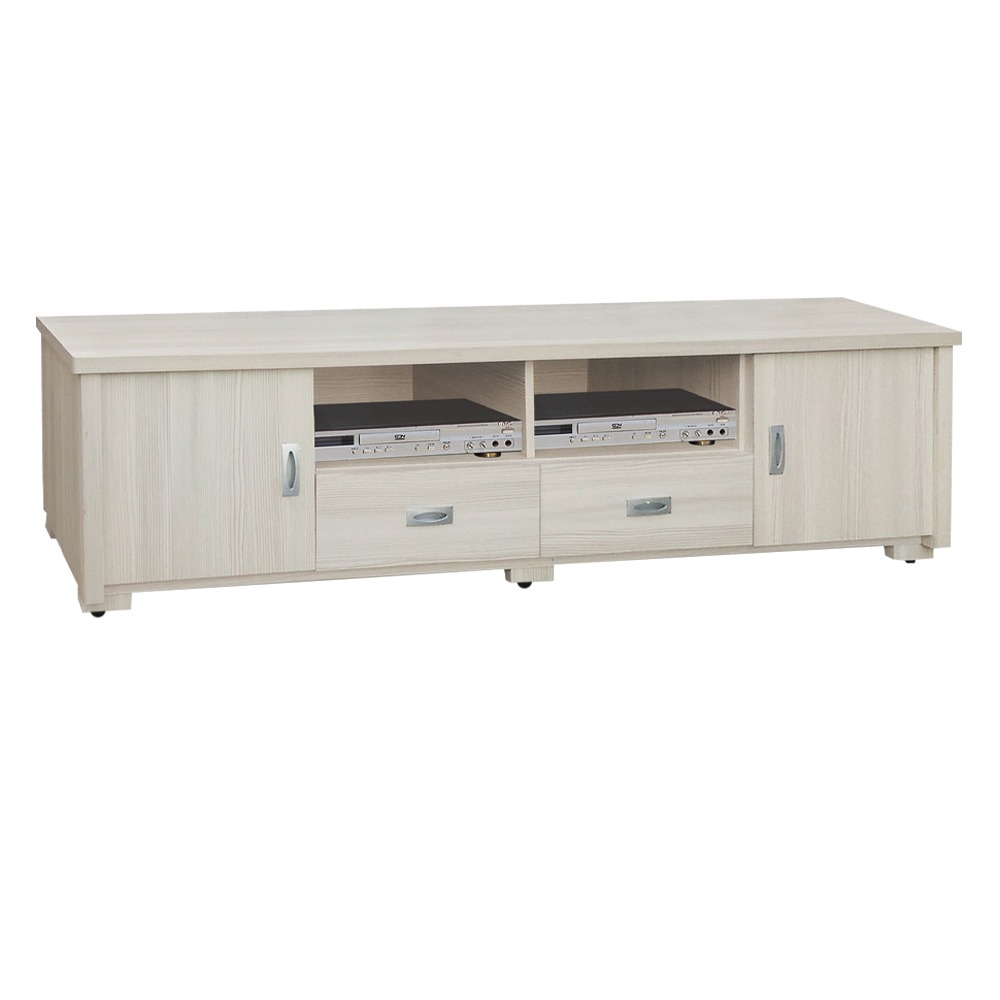 【綠家居】伊布斯6.1尺二抽開門電視櫃(四色可選)-規格圖10