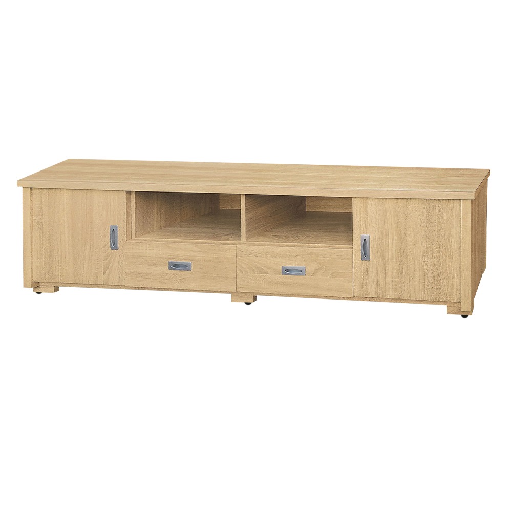 【綠家居】伊布斯6.1尺二抽開門電視櫃(四色可選)-規格圖10