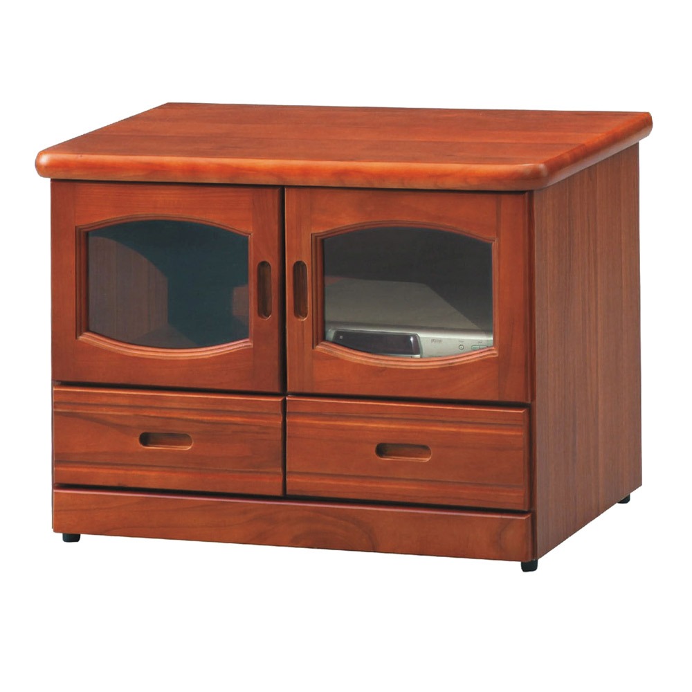 【綠家居】布恩2.9尺二抽開門電視櫃(三色可選)-規格圖10