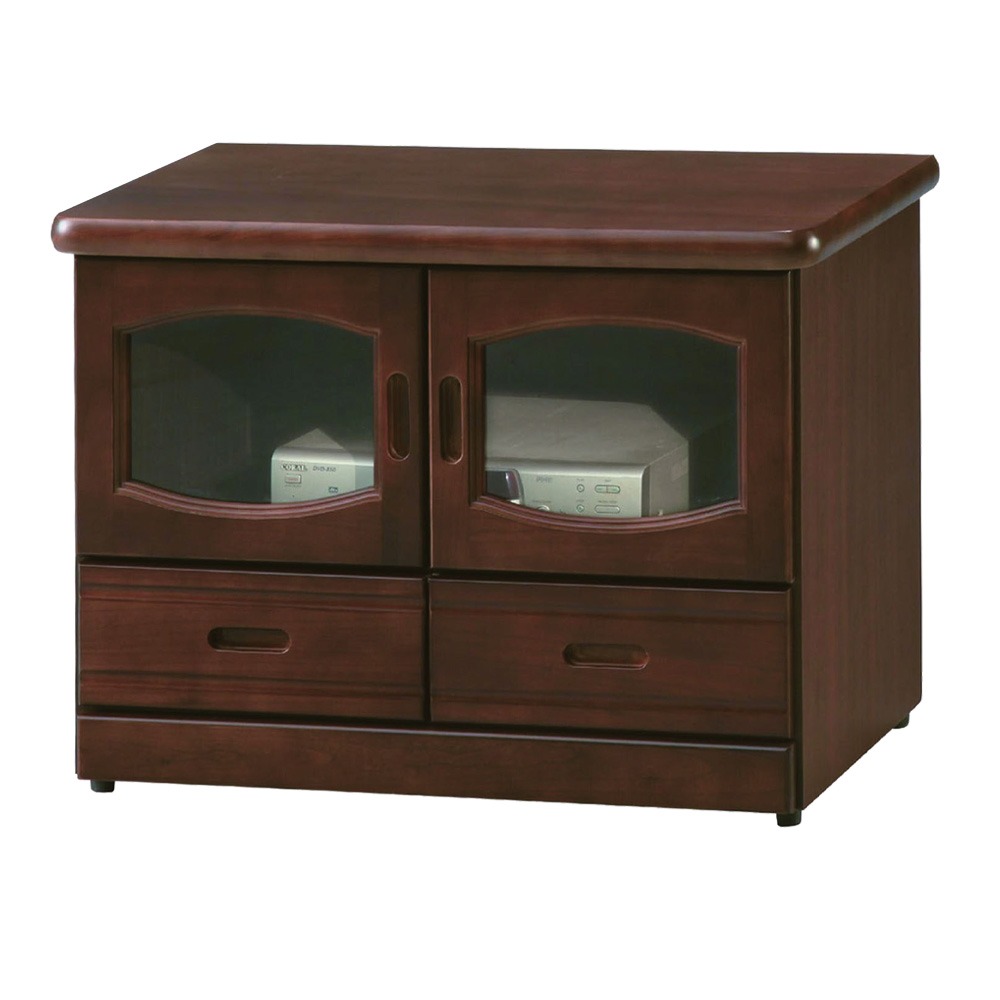 【綠家居】布恩2.9尺二抽開門電視櫃(三色可選)-規格圖10