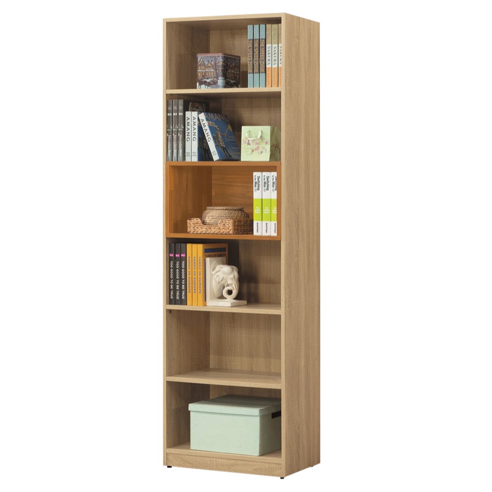 【綠家居】切特2尺開放式多格書櫃(二色可選)-規格圖10