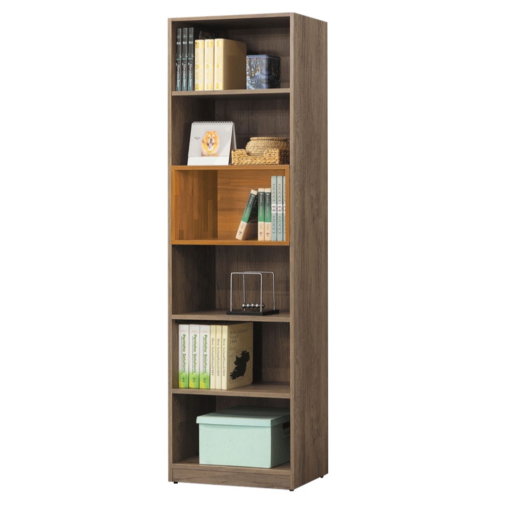 【綠家居】切特2尺開放式多格書櫃(二色可選)-規格圖10