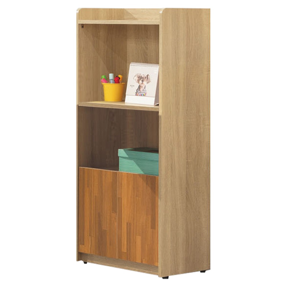 【綠家居】切特2尺單門低書櫃(二色可選)-規格圖11