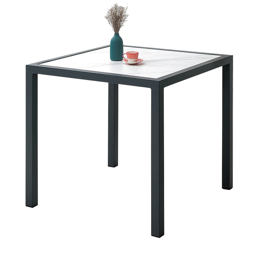 【綠家居】華格森2.7尺戶外防水岩板方形小茶几(二色可選)-規格圖10