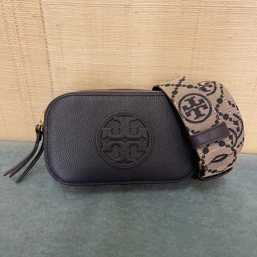 婭精精品 Tory Burch包包 斜背包 手提包 相機包 tb鏈條包 單肩包 側背包 手拿包 荔枝紋時尚百搭斜挎包-細節圖4